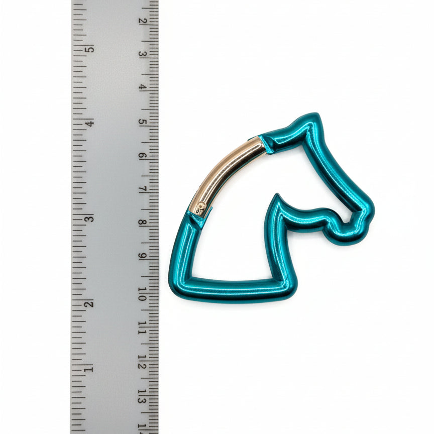 Mousqueton tête cheval 🐴