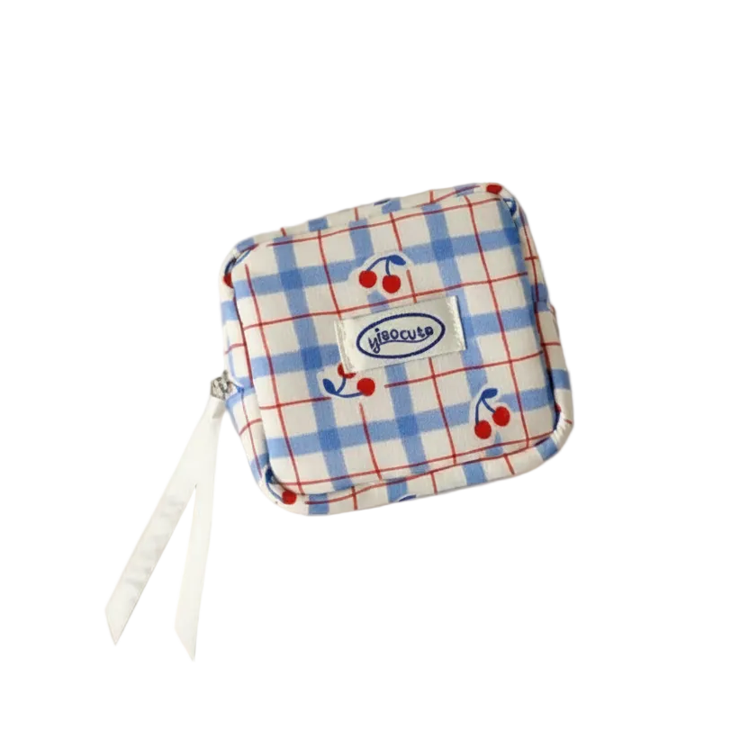 Pochette carrée kawaii 🍒