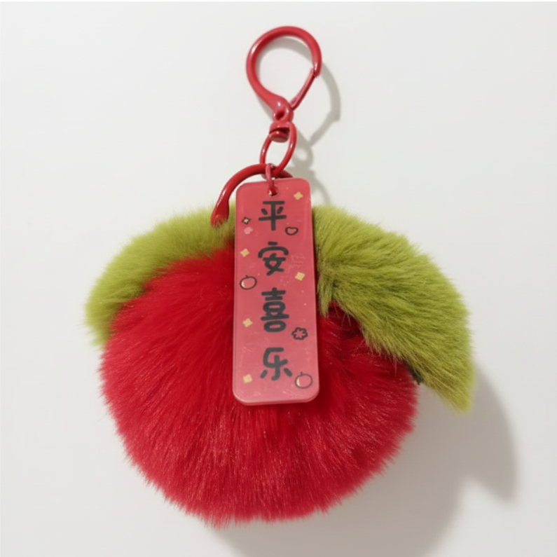 Pomme & Mandarine fluffy 🍎🍊