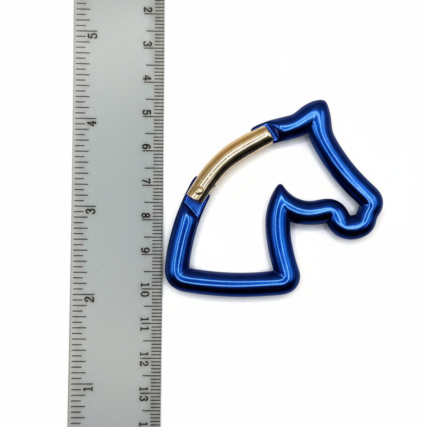 Mousqueton tête cheval 🐴