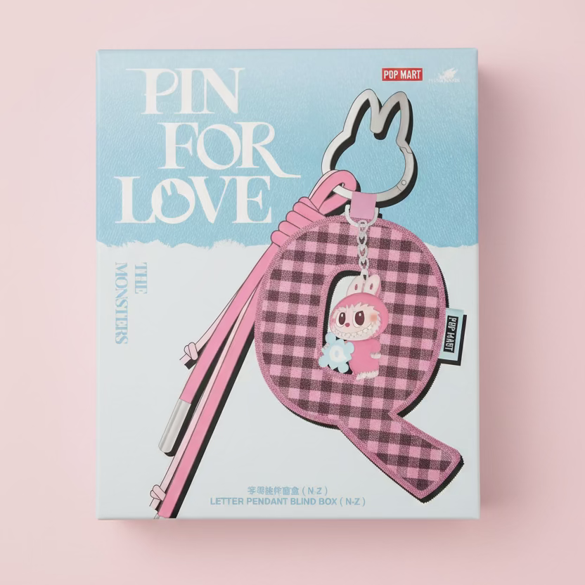 The Monsters – Pin for Love Letter Pendant Blind Box Q-Z | Pop Mart